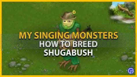 how to get shugabush msm|my singing monsters shugabush.